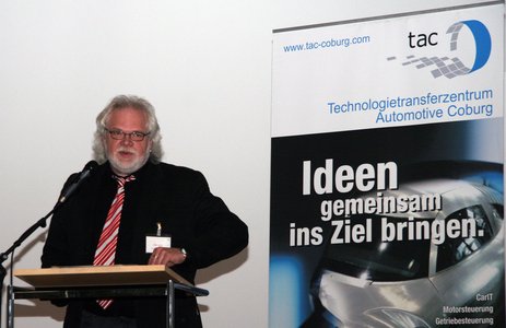 Uwe Leicht, Leiter Logistik der Valeo Klimasysteme GmbH, Bad Rodach, berichtete aus der Praxis seines Unternehmens