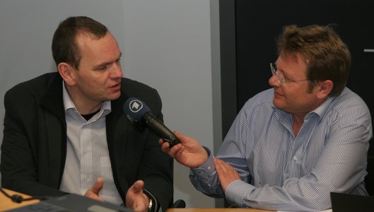 Heiner Gremer und Prof. Dr. Jürgen Krahl
